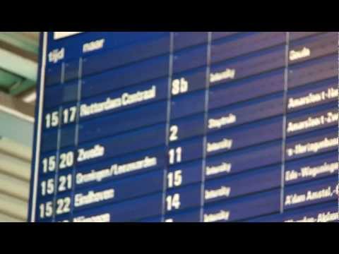 Centrale Halaanwijzer (Blauwe Bord) Utrecht Centraal 2011