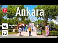 ANKARA - Turkey 🇹🇷 [4k 60fps] FULL Walking Tour in Ulus Gençlik Parkı 2022