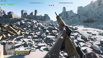 Battlefield V - Arch Linux, Vega 64, Multiplayer, Ultra settings, Vsync off