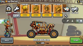 Hill Climb Racing 2 - New Vehicle ROCK BOUNCER 😍 screenshot 4