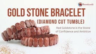 🌟 Introducing the Red Goldstone Bracelet - For Confidence and Ambition!  | Remedywala