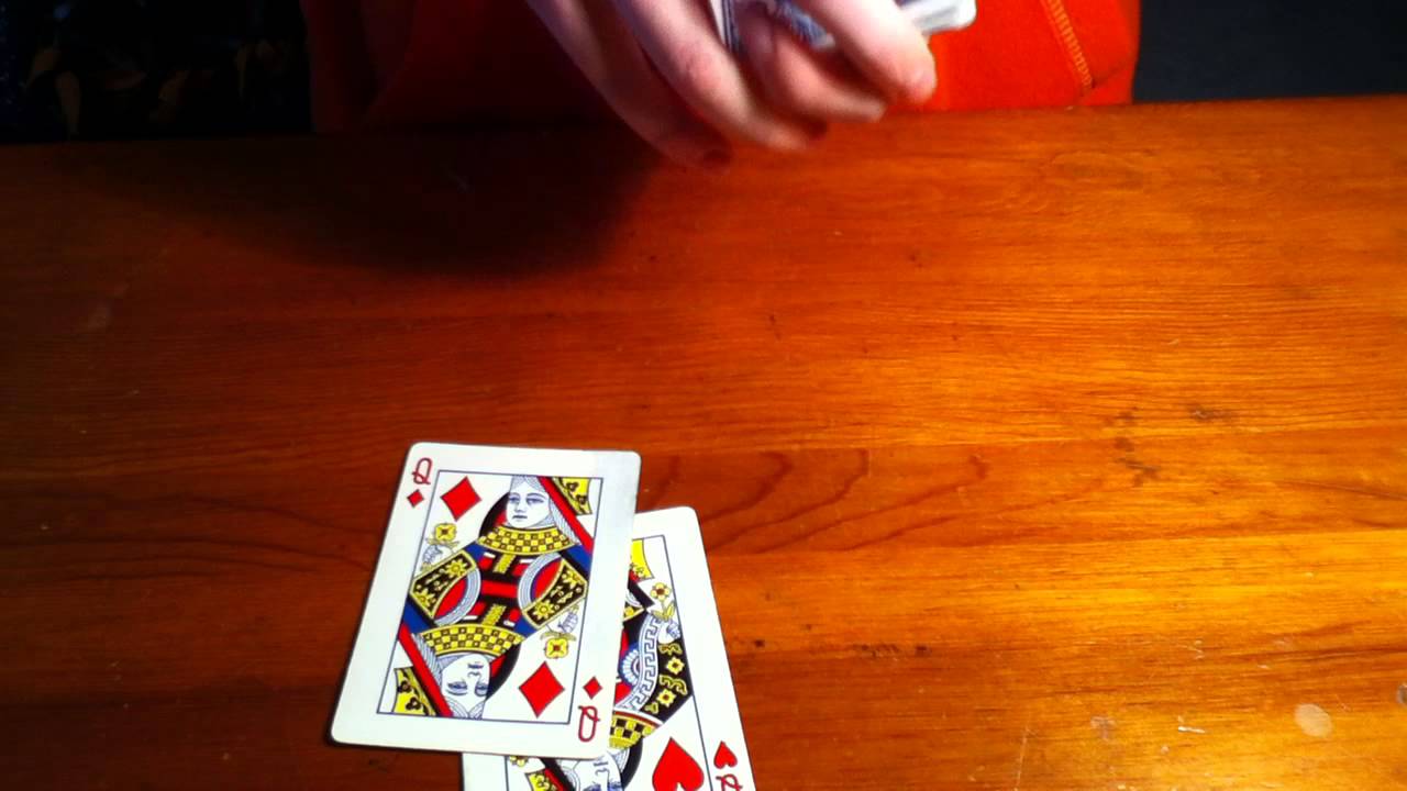 Two red queens card trick 2 YouTube