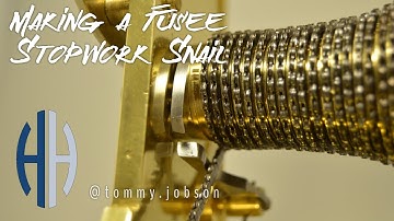 Clock Repair - Making a Fusee Stopwork Snail