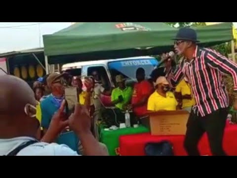 Excellent Performance by Grampa Entatain at linstead St Catherine (irie fm roll out)