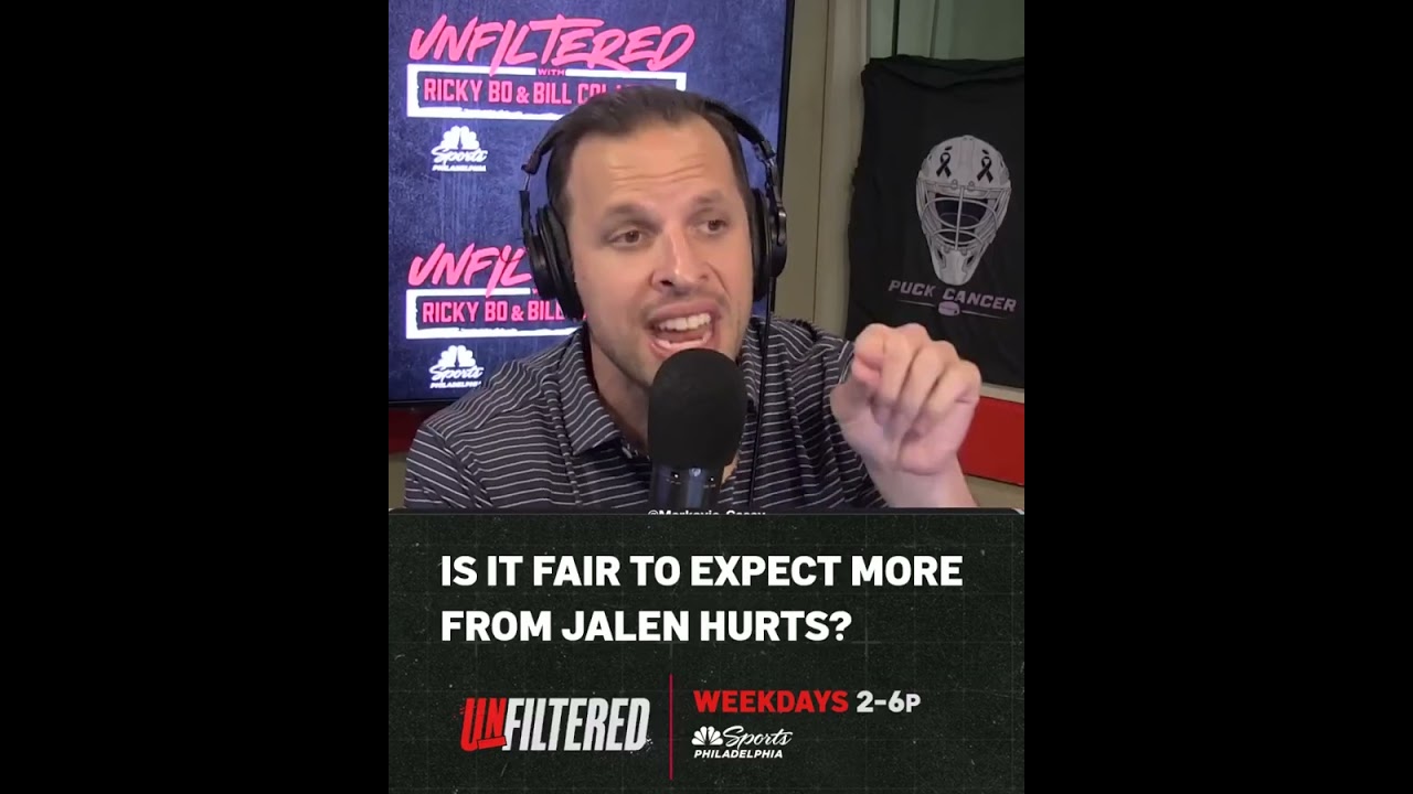 Even with the vacant offensive line, should Jalen Hurts be held to a higher standard?