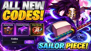 ALL NEW SAILOR PIECE CODES MAY 2026 (Roblox) | FREE CLAN REROLLS, AURA CRATES, COSMETIC CRATE