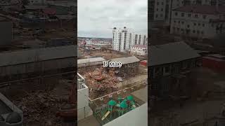 Снесли деревянный дом