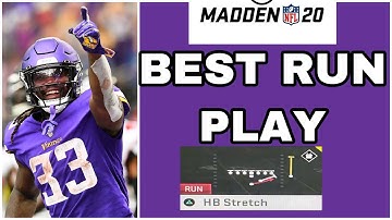 MADDEN 20- *NEW* BEST RUN PLAY IN THE GAME. STRONG TIGHT IS SO DEADLY ITS INSANE.