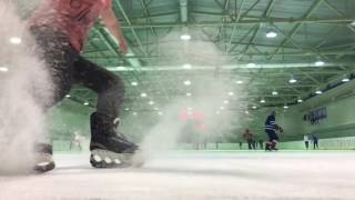 Ice skating t blade катание на коньках