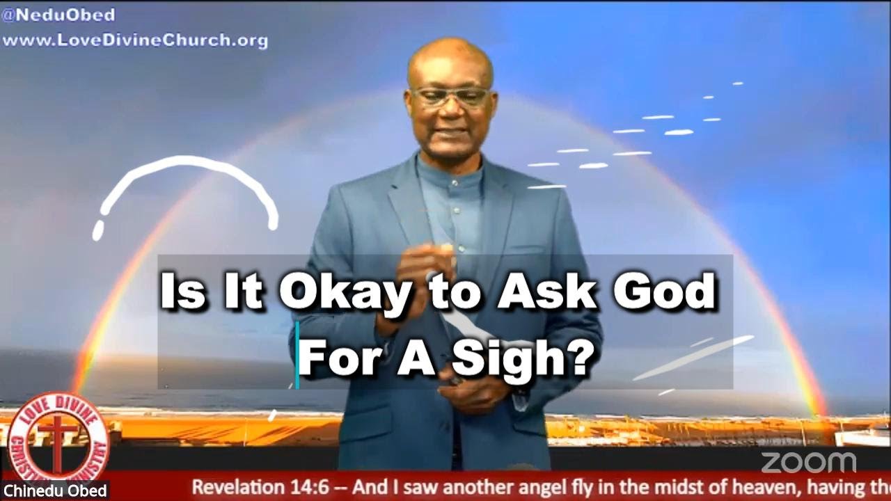 Is it okay to ask God for a sign? YouTube