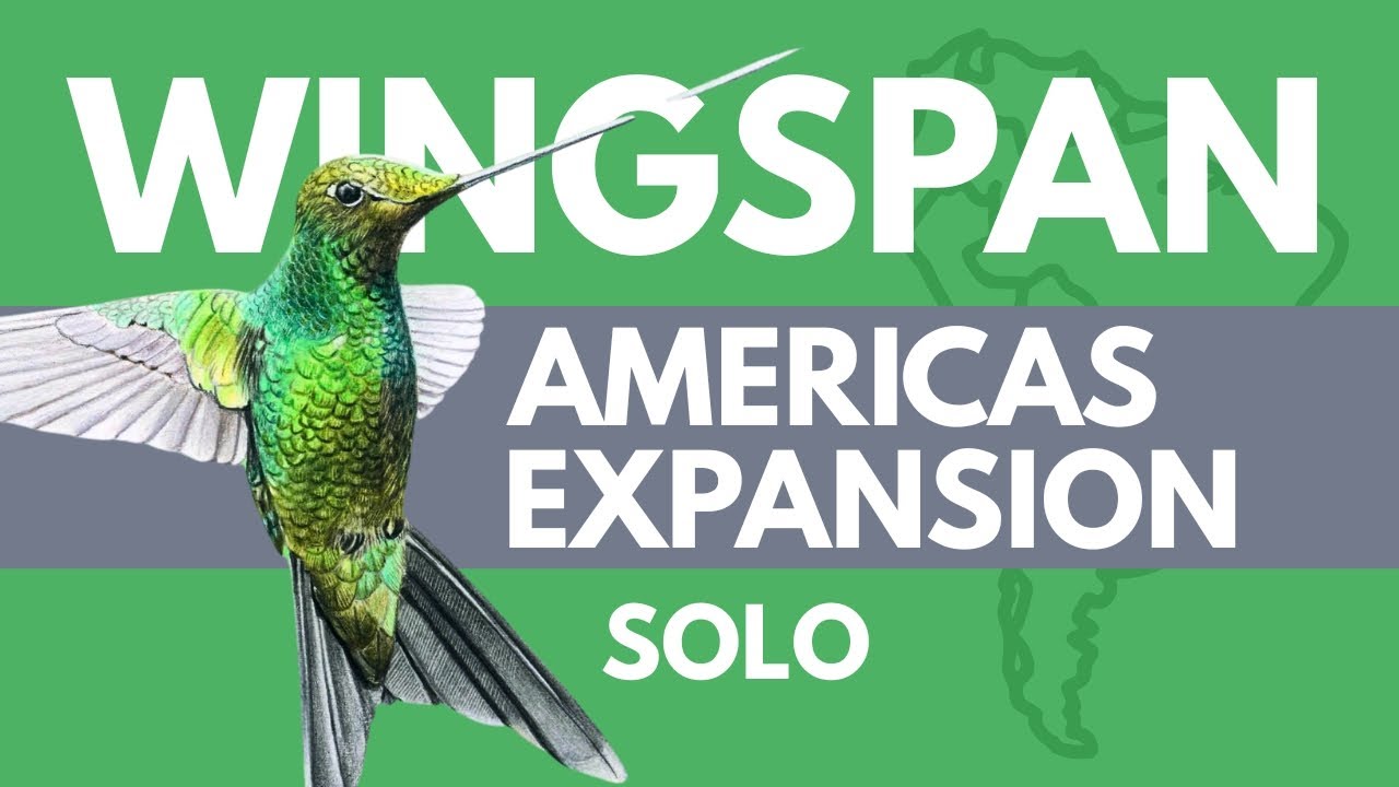 Wingspan: Americas Expansion | Solo Board Game Tutorial and Playthrough (Review copy provided)