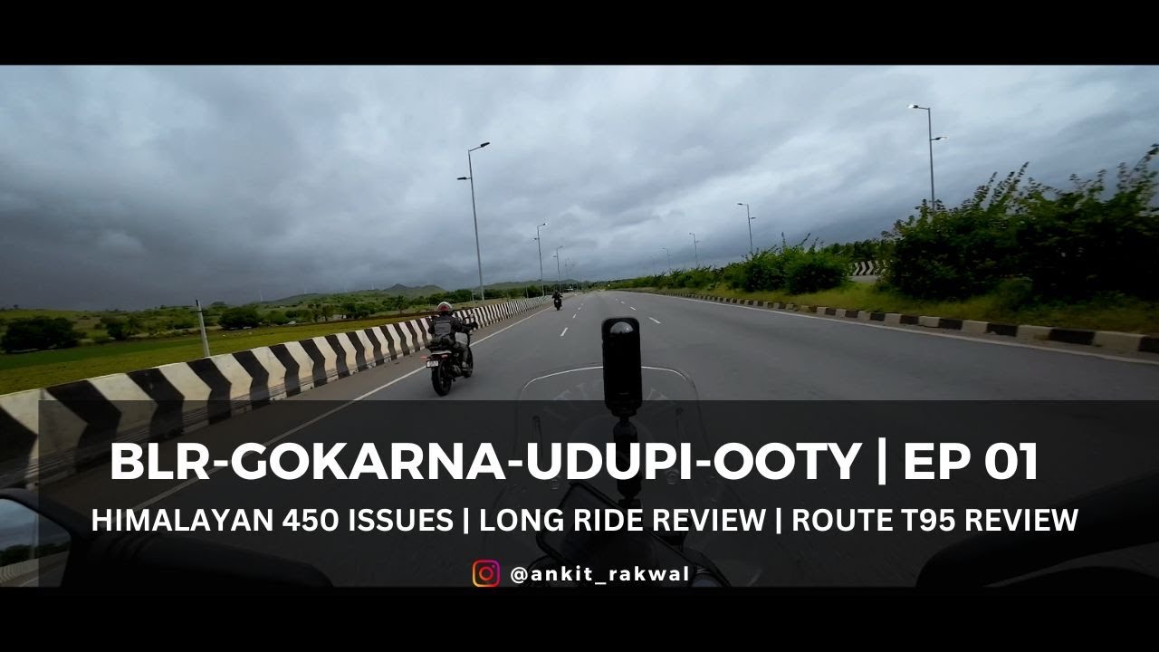#Bangalore #Gokarna #Udupi #Ooty | Long ride bike trip | 1600+ KMs ride | Issues with #Himalayan450