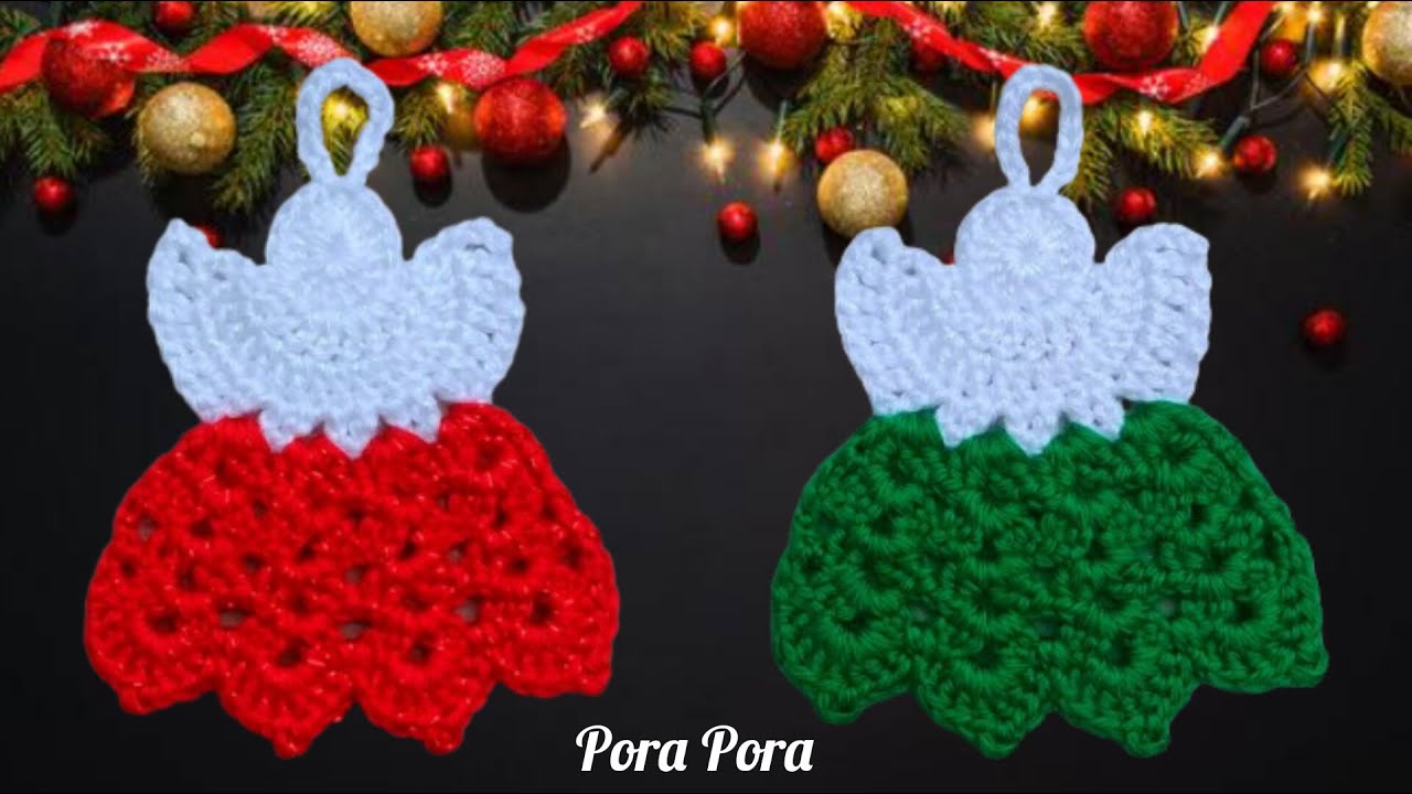 Crochet Angel I Crochet Christmas Ornaments I Crochet Christmas Decorations