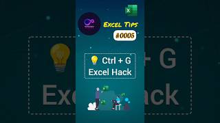 💡 Ctrl + G Excel Hack Every Data Analyst Should Know | @DecodewithDiksha8 | #viral #reels #excel