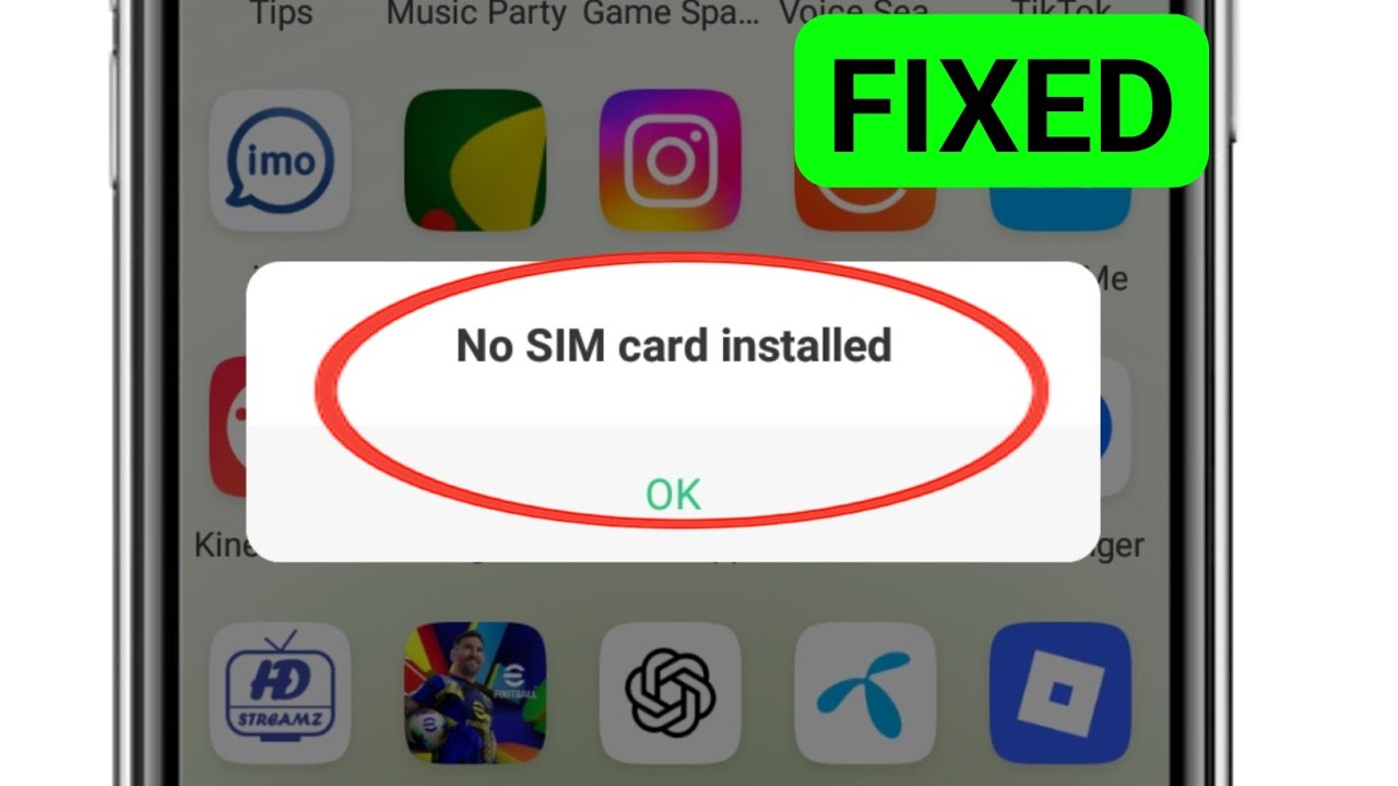 No SIM card installed Problem || Fix No SIM card installed Problem