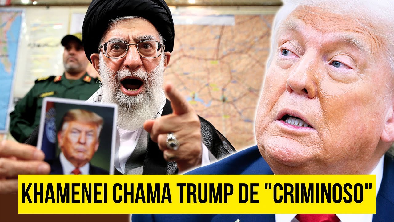 TRUMP ENCURRALA KHAMENEI: Exige Nova Liderança Após Repressão Brutal no Irã!