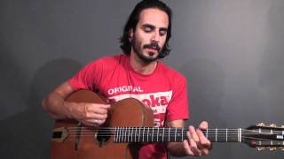 Gonzalo Bergara - Gypsy Jazz Rhythm Guitar Lesson (Excerpt) chords