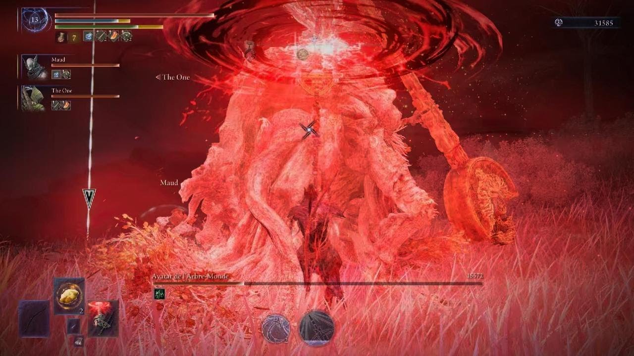 ELDEN RING NIGHTREIGN : Phalène Éveillée [Deep of Night Level 5] [Lance de Mohgwyn]