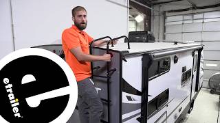 2021 Keystone Passport SL Travel Trailer Stromberg Carlson Exterior RV Ladder: Complete Installation