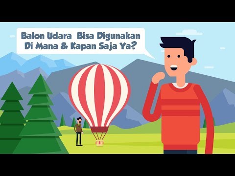 Video: Di mana balon udara bekerja?