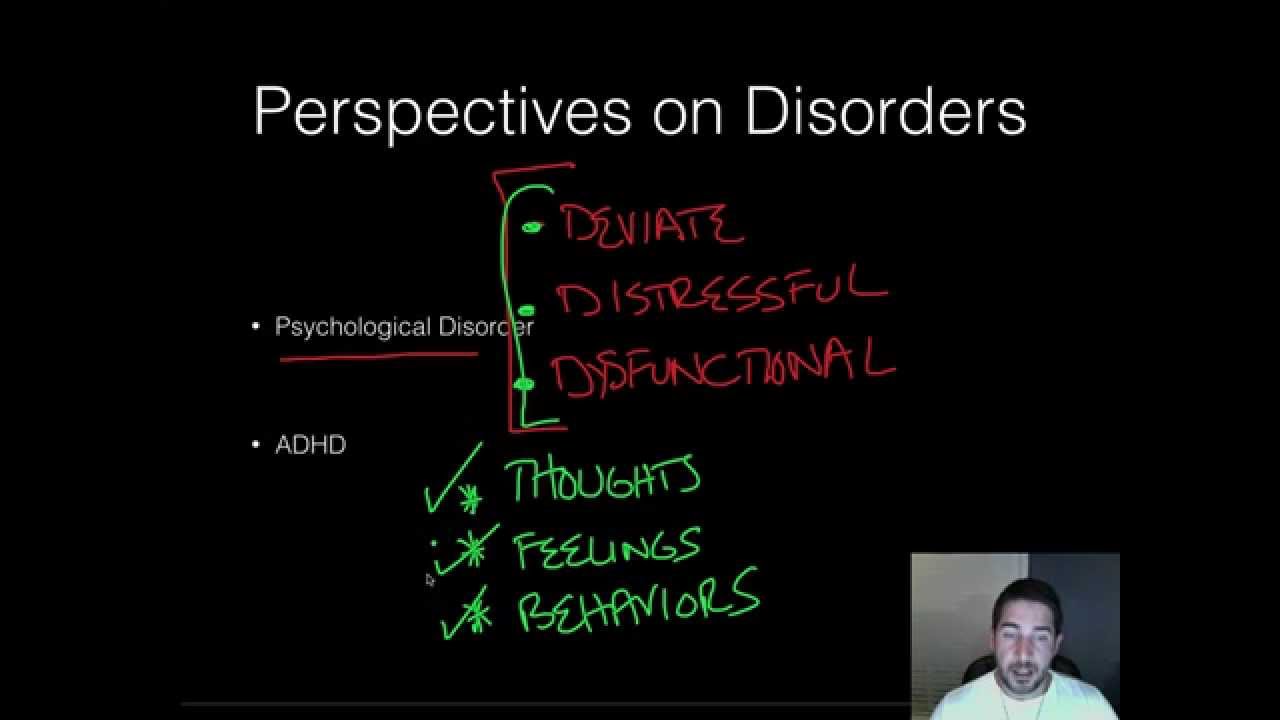 Ap Psychology Psychological Disorders Part 1 The Basics Youtube