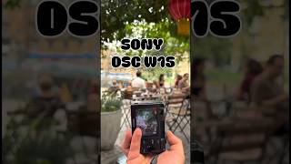 2000s digital camera Sony CyberShot DSC-W15 with test photo