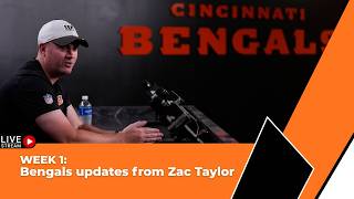 Bengals head coach talks about Week 1 Update