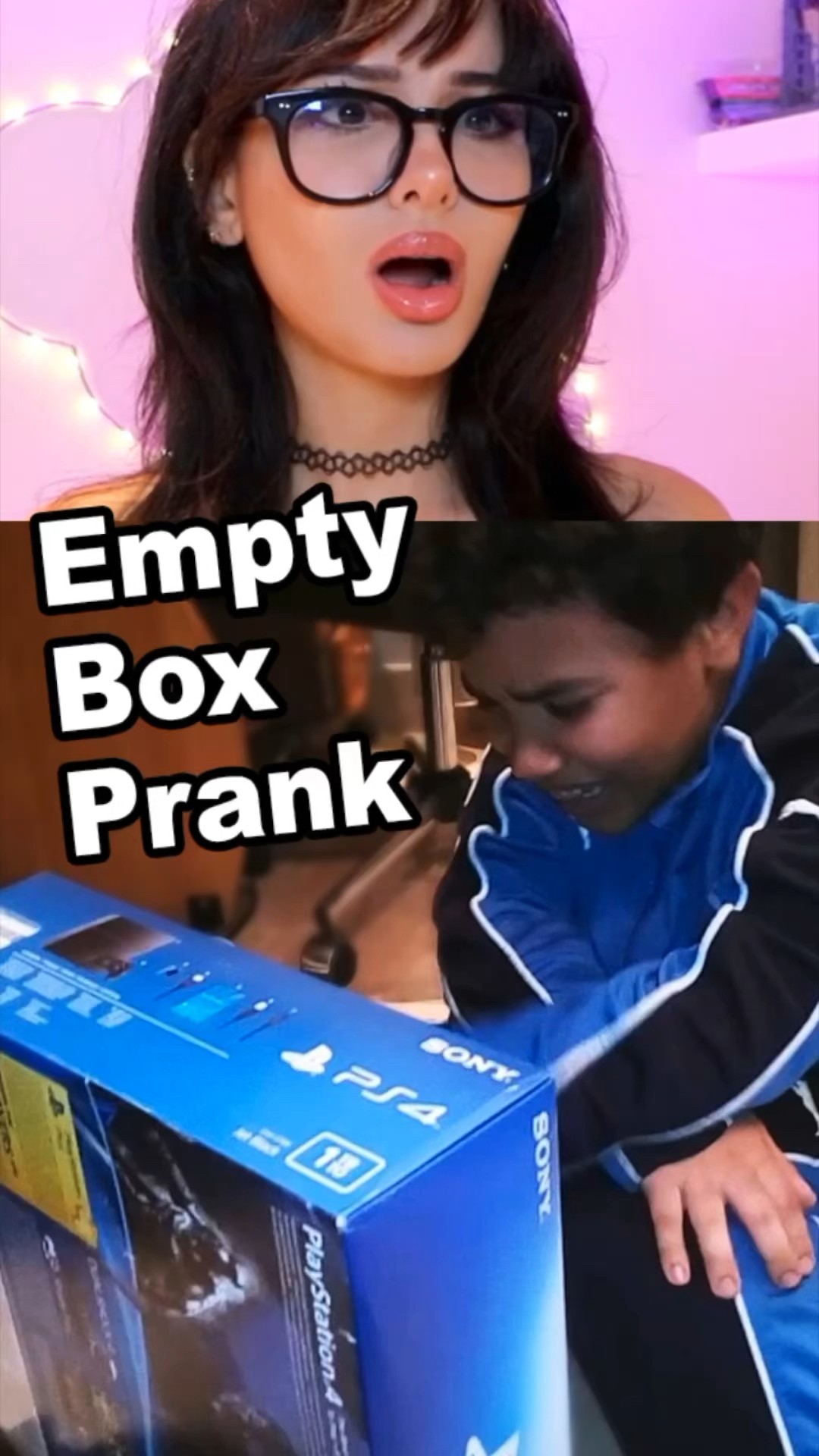 empty playstation box for christmas prank!