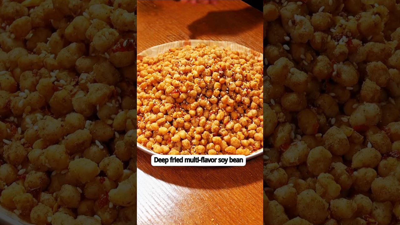 Deep fried multi-flavor soy bean 