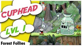 CUPHEAD | Forest Follies Gameplay | Widescreen 21:9