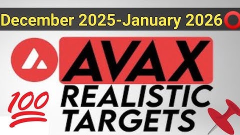 AVAX Avalanche Coin Price Prediction 2025|  Future of AVAXAvalanche Elliott Wave Technical Analysis
