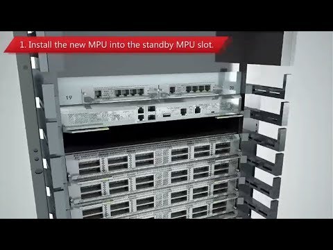 How to Replace the Only MPU on a Switch (Services Are Not Interrupted)