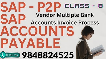 How to select bank account in invoice booking from multiple bank account from vendors master in SAP