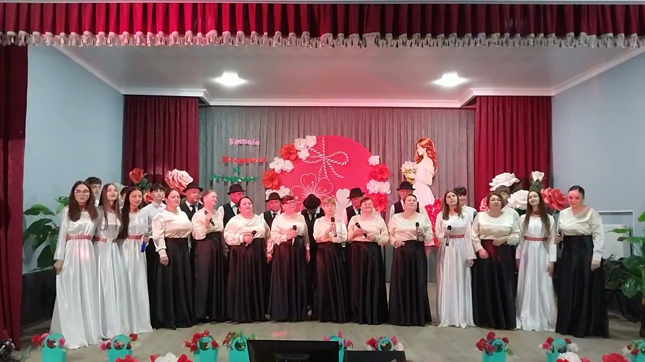 Sărbătoarea de 8 martie 2026, s. Cociulia, ansamblul ,,Semănătorii”, cântec 3