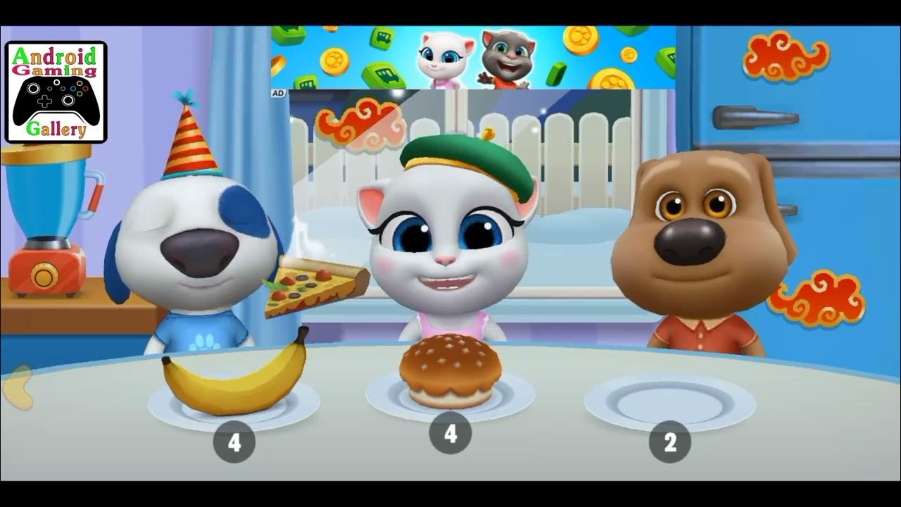 My talking tom and friend cartoon game Episode 1! My talking tom 