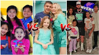 Like Nastya Family vs The Rush Fam vs Toys and Colors Members (Real Names &amp; Ages) 2025