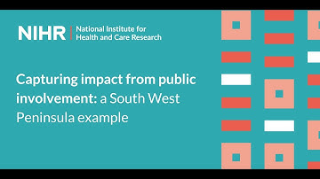 Capturing impact from public involvement: a South West Peninsula example