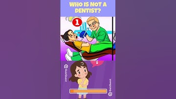 Who is not a Dentist? 🤔 #quiz #enigma #puzzle #riddle #detectiveriddles #logic #braingames #logical