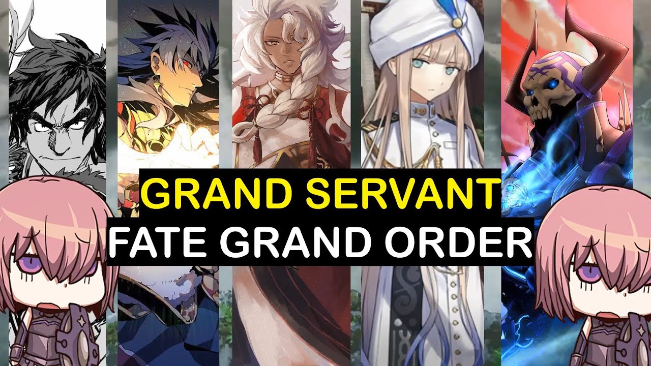 PENJELASAN PARA GRAND SERVANT DI FATE GRAND ORDER 2023. (GRAND SERVANT
