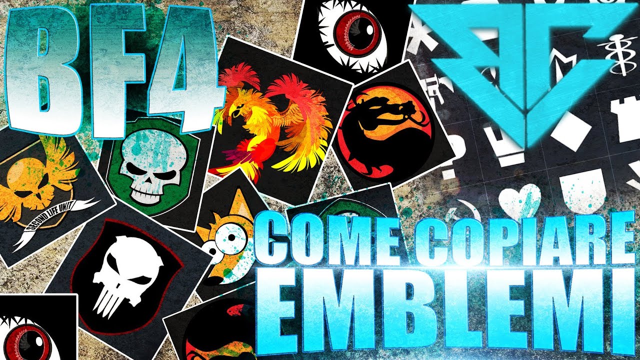 Tutorial Come Copiare Emblemi Su Battlefield 4 By BadCompanyItaly 