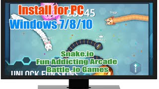 Snake.io – Fun Addicting Arcade Battle .io Games for PC Windows - Soft4WD screenshot 1