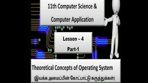 11th computer science and computer application lesson-4 part1