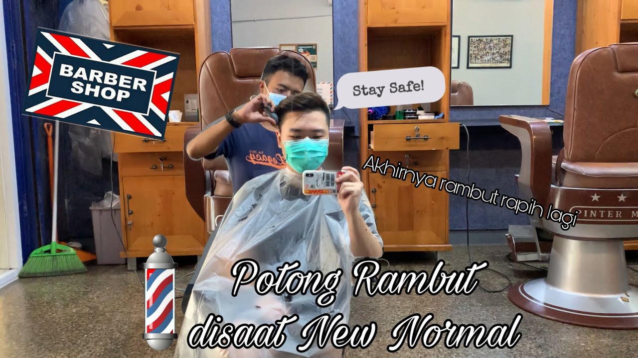  Potong  Rambut  Disaat New  Normal  Daily Vlog YouTube
