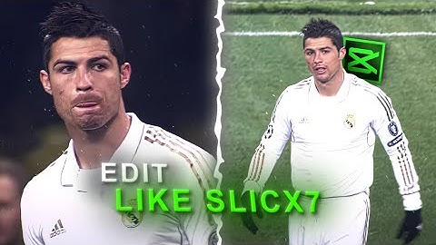 How To Make Edit Like Slicx7 On Capcut