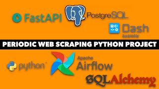 I built a web scraping system purely in python using data engineering tools
