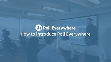 How to introduce Poll Everywhere
