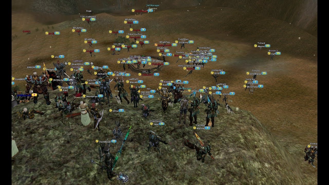 Shaiya Elite "Kill the [GM]" Event (Healer PoV)