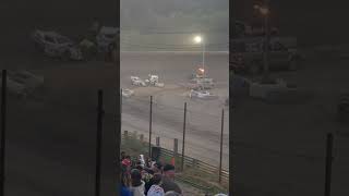 hilltop speedway 6-19-2026 mod lite spun out