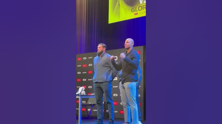 Jamal Ben Saddik and Levi Rigters face off for the first time
