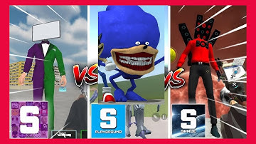 Sandbox In Space Update new CharacterAmazing Sonic Family Tapes Character SkibidiToilet Gameplay